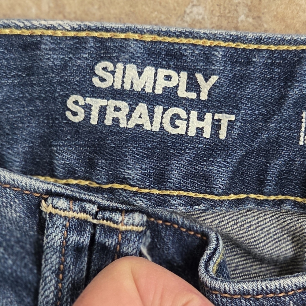 Lane Bryant Indigo‎ Straight Leg Jeans - Picture 3 of 5